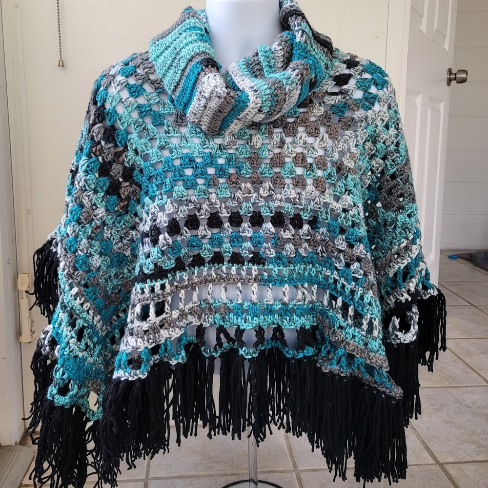Womens poncho